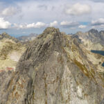 Hřeben Bášt - severní část od Satana